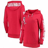 Women St. Louis Cardinals G III 4Her by Carl Banks 12th Inning Pullover Hoodie Red,baseball caps,new era cap wholesale,wholesale hats